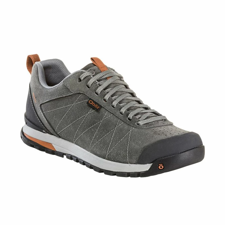 Best * Men'S Bozeman Low Leather Charcoal Oboz Fire Sale