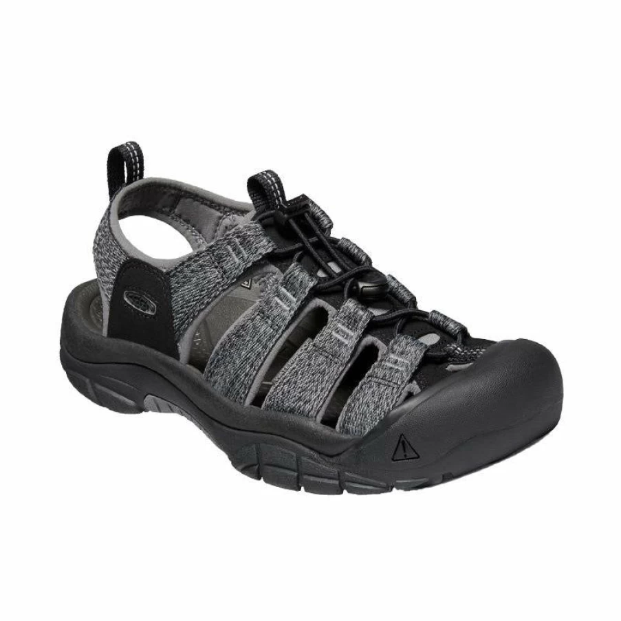 Hot * Men'S Newport H2 Black/Steel Grey Keen Discount Sale