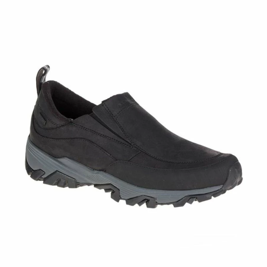 Best * Men'S Coldpack Ice+ Moc Waterproof Black Merrell Hot Sale