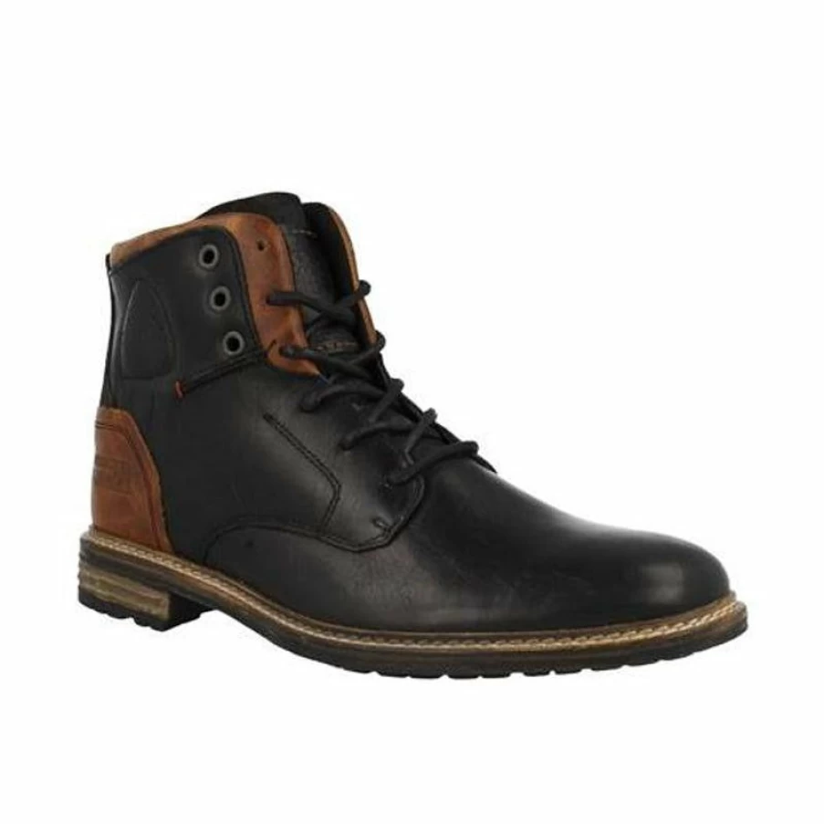 Best * Men'S Biltmore Black/Cognac Bullboxer Discount Sale